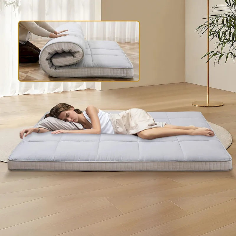 DoCred Roll Up Floor Japanese Mattress Futon with storage bag