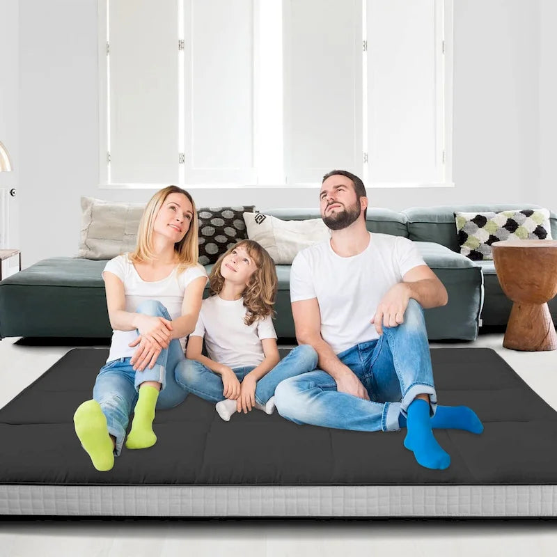 DoCred Roll Up Floor Japanese Mattress Futon with storage bag