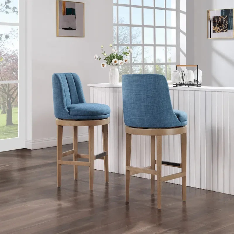Rowan 2-Pack Swivel Barstool