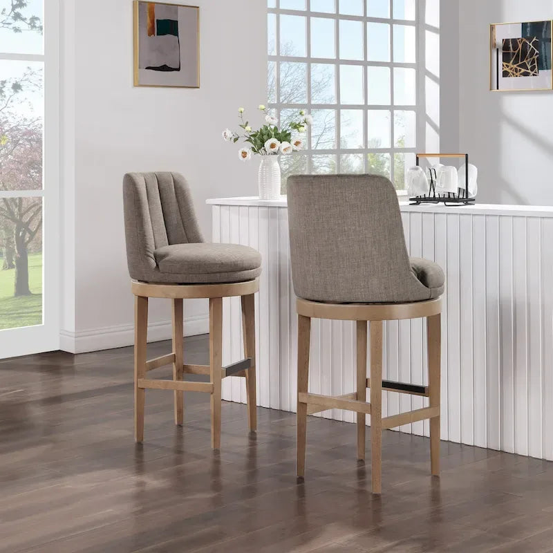 Rowan 2-Pack Swivel Barstool
