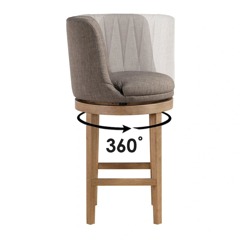 Rowan 2-Pack Swivel Barstool
