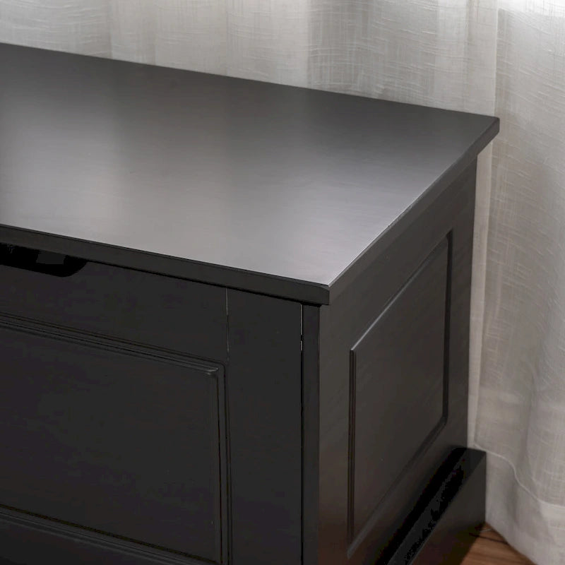 L-Shaped Backless Breakfast Nook Bench with Hidden Storage