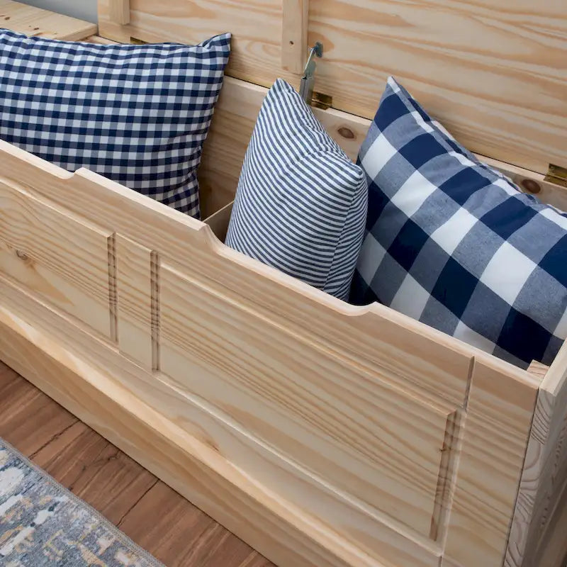L-Shaped Backless Breakfast Nook Bench with Hidden Storage