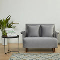 Convertible Futon Chair - Velvet or Faux Linen