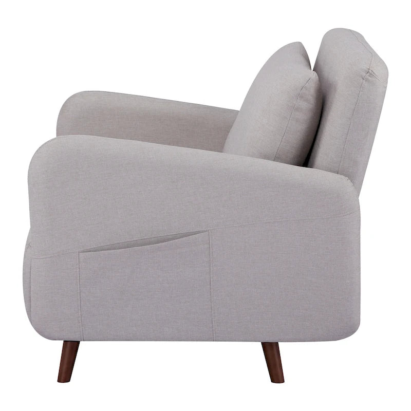 Convertible Futon Chair - Velvet or Faux Linen