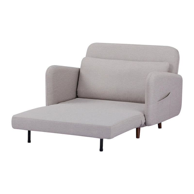 Convertible Futon Chair - Velvet or Faux Linen