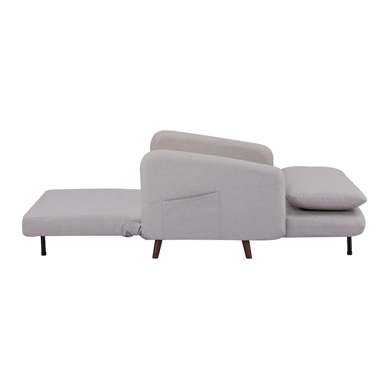 Convertible Futon Chair - Velvet or Faux Linen