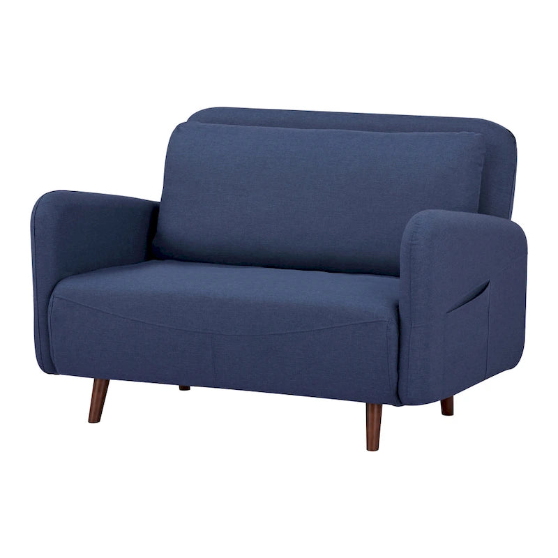Convertible Futon Chair - Velvet or Faux Linen