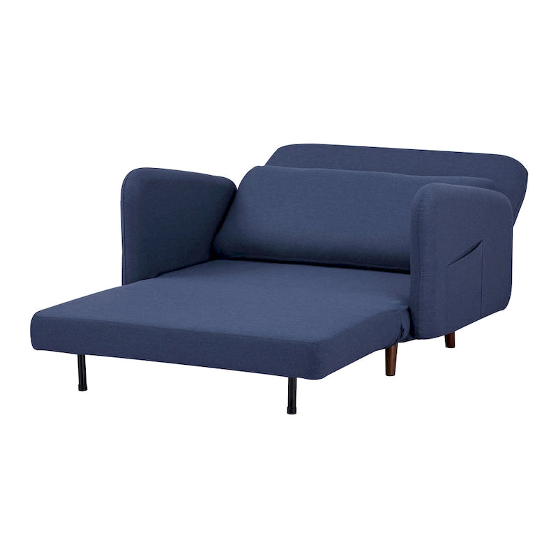 Convertible Futon Chair - Velvet or Faux Linen